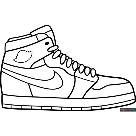 Free Jordan Shoe Coloring Page for Kids Printable Sneaker Template, Free Shoe Template, Shoe Design Template Free Printable, Sneaker Template Free Printable, Jordan Shoes Coloring Pages, Design Your Own Shoes Template, Sneaker Coloring Pages Free Printable, Nike Coloring Pages Free Printable, Shoe Coloring Pages Free Printable