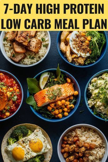 Supercharge your fitness and weight loss goals with this 7-day high protein low carb meal plan! Packed with nutrient-dense, satisfying meals, this plan is designed to help you build muscle, burn fat, and stay energized throughout the week. Each day features delicious, protein-rich recipes with minimal carbs, making it perfect for anyone looking to maintain a lean physique. High Protein Low Carb Recipes, High Protein Low Carb Diet, High Protein Low Carb Meals. #HighProteinLowCarb Pe Diet Meal Plan, Low Carb Meals Plans Weekly, 30 Day Shred Meal Plan, High Protein Recipes For Fat Loss, 1800 Calorie High Protein Meal Plan, Beachbody Meal Plan 1500-1799, High Protein Meal Plans For Women, High Protein Low Carb Diet Plan, 20 Carbs Per Day Meal Plan