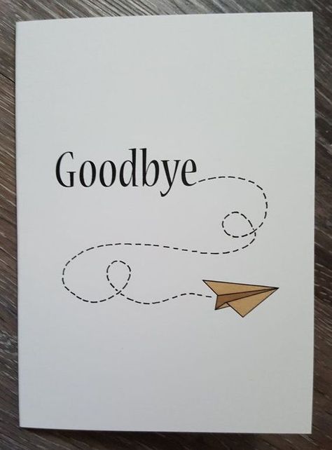 Diy Goodbye Cards, Farewell Party Ideas, Goodbye Cards, Farewell Card, Goodbye Party, Leaving Cards, Farewell Cards, Farewell Party, Goodbye Gifts