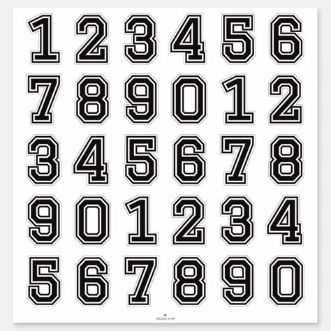 Numbers 0-9 black college sports font sticker #affiliate , #spon, #sports#font#sticker#college Tattoo Numero, Old English Font Tattoo, Old English Tattoo, Sticker Letters, Number Tattoo Fonts, Font Sticker, 16 Tattoo, Number Fonts, Sports Fonts