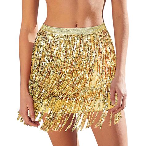 Hannah Montana Bid Day, Sunshine And Midnight Rain, Fearless Outfits, Shakira Concert, Sequin Fringe Skirt, Disco Outfits, Cheer Dress, Barbie Halloween Costume, Eras Tour Outfit Ideas