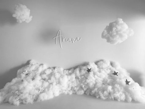 Cloud Theme Party, Cloud Backdrop, Cloud Baby Shower Theme, Cloud Party, Cloud Theme, Second Birthday Party, Painted Cake, Toddler Boy Room Decor, Birthday Confetti