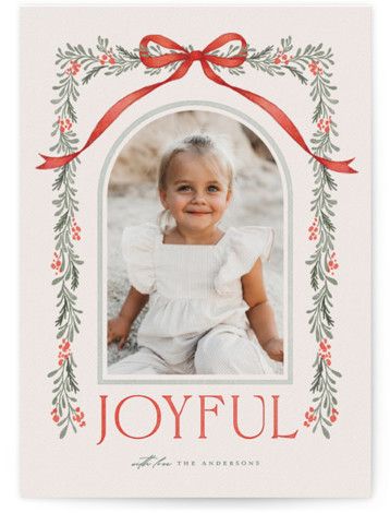 Holiday photo cards