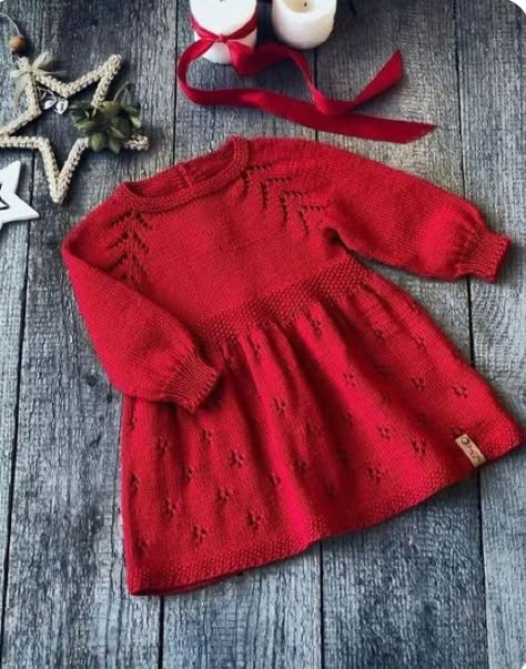 Crochet Baby Girls, Knitting Baby Girl, Baby Jackets Pattern, Girls Frocks, Frocks For Babies, Girls Knitted Dress, Crochet Baby Jacket, Dress Knitting, Crochet Baby Dress Pattern