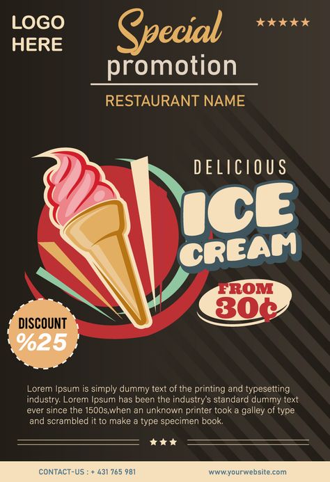 Creative Retro Food Poster Advertising Ice Cream Poster Design#pikbest#Templates#Poster Ice Cream Poster Design, Advertisements Poster, Retro Food Poster, Macaron Sweet, Food Festival Poster, Cream Poster, Ice Cream Poster, Retro Style Posters, Ice Cream Floats