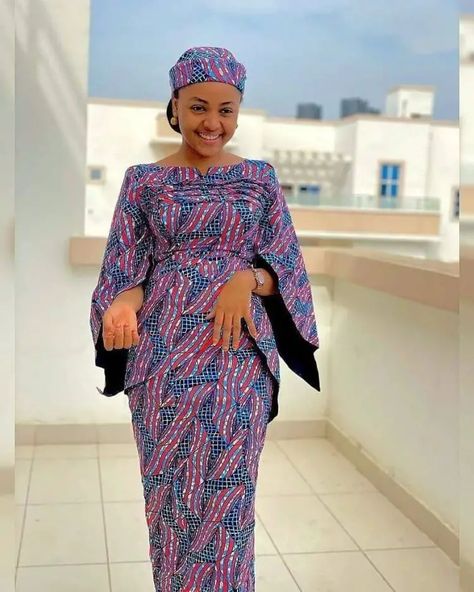 Ankara Styles For Muslim Women- Volume 1 – A Million Styles Muslim Women Clothing, Kaftan Styles, Modest Dressing, Ankara Long Gown Styles, African Print Dress Ankara, 2piece Outfits, African Print Dress Designs, African Inspired Clothing, African Fashion Traditional