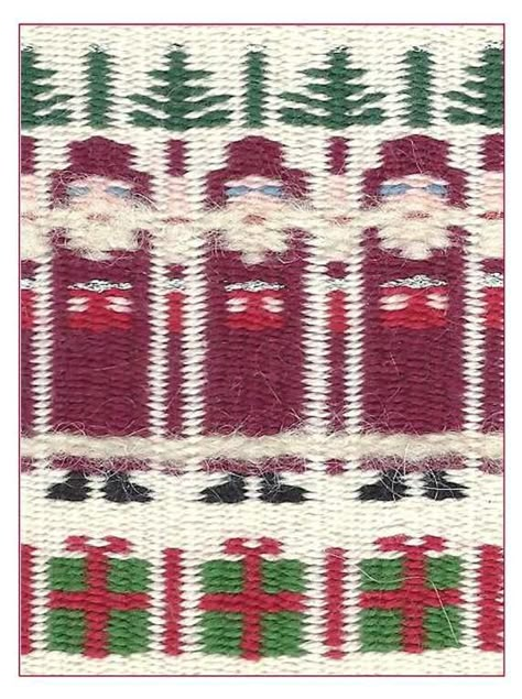 Boundweave Santas Christmas Weaving, Inkle Weaving, Weaving Tools, Inkle Loom, Card Weaving, Tablet Weaving, Weaving Projects, Weaving Patterns, Tapestry Weaving