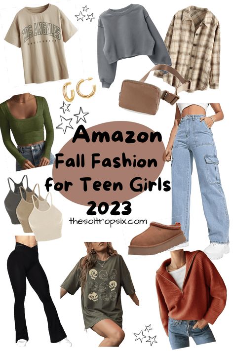 Teen Fashion Outfits 2023, Teen Winter Outfits 2023, Teen Girl Style Clothes, Teen Girl Fashion Trends 2023, Teen Girl Capsule Wardrobe, Popular Teen Girl Outfits, Preteen Fashion For Girls, Teen Girl Fashion Trends 2024, Amazon Teen Girl Must Haves