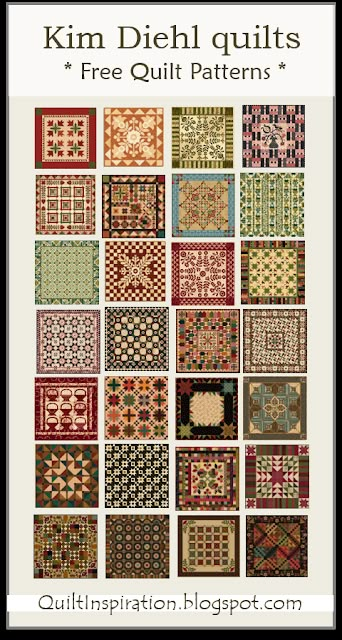 Quilt Inspiration: FREE PATTERN Archive Kim Diehl Quilts Free Pattern Simple, Simple Whatnots Patterns, Judie Rothermel Quilts, Jo Morton Quilts Free Pattern Civil Wars, All People Quilt Free Pattern Projects, Mini Patchwork Quilt, Antique Quilts Patterns Free, Kim Diehl Simple Whatnots, Mini Quilts Patterns