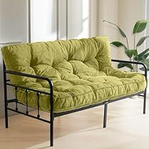 Futon Styling, Small Futon Couch, Futon With Storage, Industrial Apartment Decor, Studio Apartment Furniture, Queen Size Futon, Futon Couch, Mattress On Floor, Futon Mattress