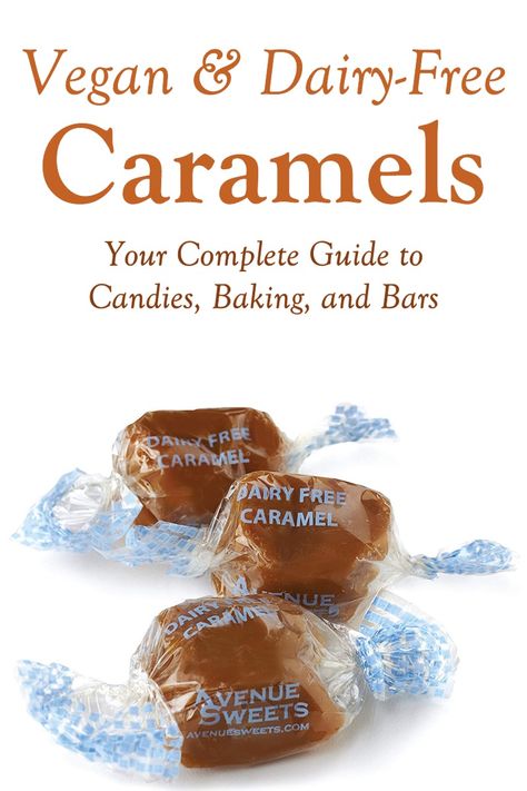 Dairy-Free Caramels: Your Vegan Guide to Candies, Baking Chips & More Vegan Fudge Recipes, Crockpot Candy Recipes, Caramel Chips, Caramel Candies Recipe, Iced Hot Chocolate, Soft Caramels, Caramel Bites, Vegan Fudge, Baking Chips