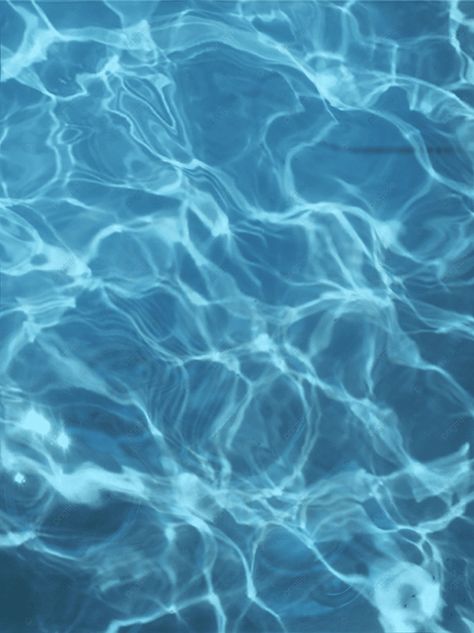 Water Material Texture, Water Texture Illustration, Water Texture Drawing, Ocean Background Aesthetic, Water Texture Seamless, Underwater Texture, Pool Texture, Textures For Edits, Ethereal Water