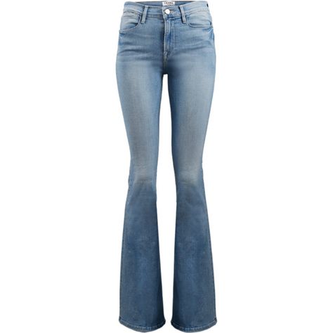 Frame Denim Le High Flare Denim Pant ($229) ❤ liked on Polyvore featuring jeans, pants, denim jeans, slim fit denim jeans, flare jeans, slim flare jeans and blue jeans Flaired Jeans, Flare Pants Jeans, Slim Flare Jeans, Flared Denim Jeans, Jeans Flared, Blue Flare Jeans, Zipper Jeans, Flare Denim Jeans, Slim Denim