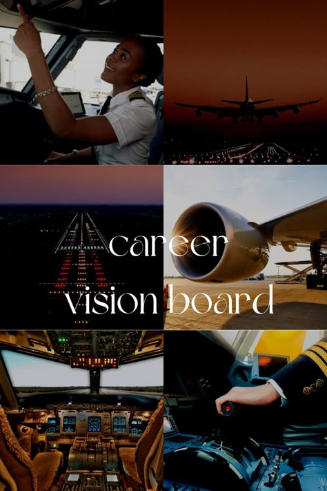 Inspiration for future black female pilots Pilot Life Aesthetic, Pilot Asethic, Commercial Pilot Aesthetic, Piolet Women Aesthetic, Pilot Vision Board, Woman Pilot Aesthetic, Student Pilot Aesthetic, Female Pilot Aesthetic Airplane, Pilot Woman Aesthetic