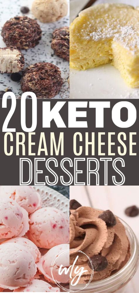 Keto Cream Cheese Dessert, Cream Cheese Recipes Dessert, Cheese Desserts, Keto Cream Cheese, Desserts Keto, Cream Cheese Desserts, Keto Cream, Keto Friendly Desserts, Keto Dessert Easy