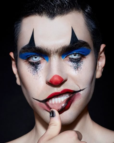 Clown Makeup For Men, Guys Halloween Makeup, Halloween Clown Makeup, Mens Halloween Makeup, Halloween Gala, Creepy Clown Makeup, Circus Makeup, Aventura Mall, Face Your Fears