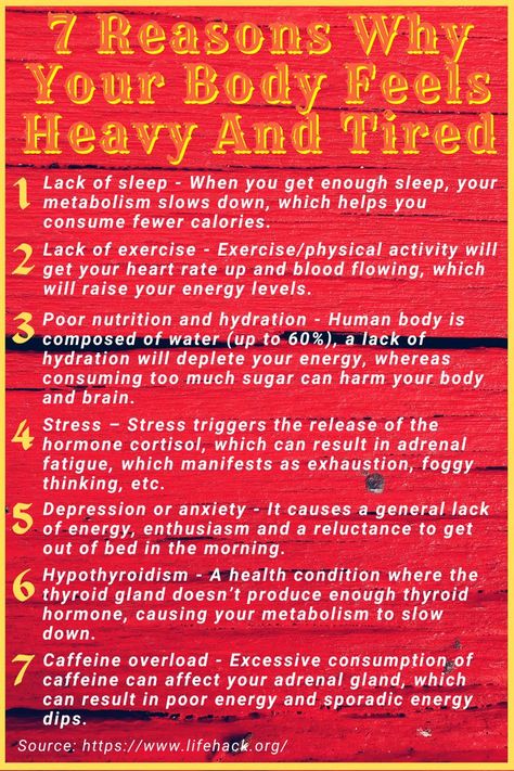 Feels Heavy, Poor Nutrition, Best Self Help Books, Adrenal Fatigue, Spiritual Health, Lack Of Sleep, Enjoy Your Life, To Move Forward, Self Help Books