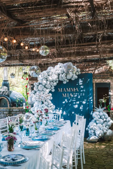 Mamma Mia Bachelorette Party, Mamma Mia Wedding, 17th Birthday Party Ideas, Mamma Mia Birthday, 17. Geburtstag, Abba Style, Mamma Mia Party, 17th Birthday Party, W Pictures