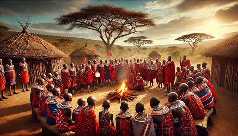 The Rich Heritage and Vibrant Traditions of the Maasai Culture Africa Tourism, Herding Cattle, Maasai People, Africa Adventure, Inuit People, Volunteer Travel, Graphic Design Flyer, Masai Mara, Indigenous Community