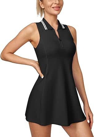 Dress With Shorts Underneath, Womens Tennis Dress, Dress With Shorts, Athletic Dresses, Workout Dress, Golf Dress, Golf Dresses, Athletic Dress, Womens Tennis