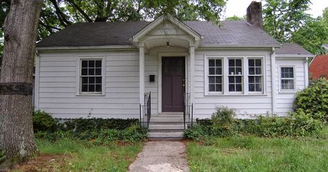 1920 Cottage Homes, 1920s Cottage Bungalow, Small Bungalow Exterior Makeover, Rental House Renovation, 1940s Cottage Remodel, 1950s Cottage Remodel, Small Beach House Renovation, 1950 Renovation House, 1930 Cottage Style Home