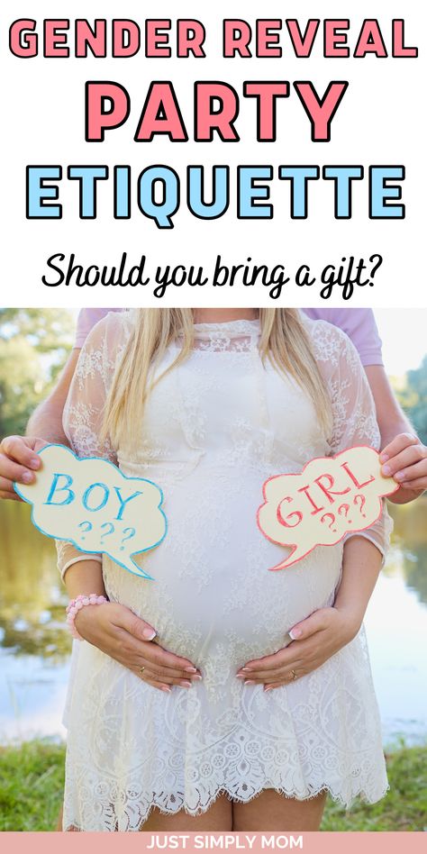 With gender reveal parties becoming more and more popular you may find yourself asking - do you bring a gift to a gender reveal party? Gender Reveal Manicure, Gift Ideas For Gender Reveal Party, What To Wear To A Gender Reveal Party, Gender Reveal Gift Ideas To Give, Gender Reveal Gifts To Bring, Gifts For Gender Reveal Party, Gender Reveal Party Dress, Gender Reveal Gift Ideas, Finding Out Baby Gender