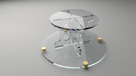 Cake stand decor