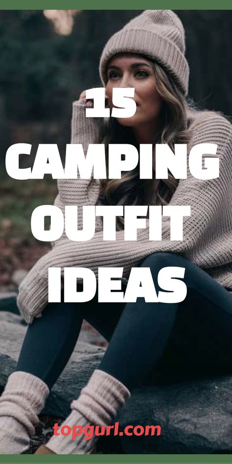 15 Camping Outfit Ideas That Are Both Stylish and Practical Camping Attire For Women, Fall Camping Outfits For Women, Hiking Fall Outfit, Camping Outfits For Women Fall, Camping Style Outfit, Camping Outfit Ideas, Campfire Outfits, Camping Outfit Fall, Camping Style Clothes