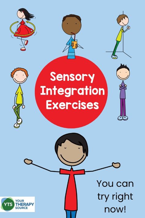 10 Sensory Integration Exercises You Can Try Right Now - Your Therapy Source Snf Occupational Therapy Activities, Occupational Therapy Activities For Kids, School Based Occupational Therapy, Valentine Sight Words, Sensory Integration Activities, Sensory Integration Therapy, Lego Math, Multiplication Facts Practice, Calm Kids