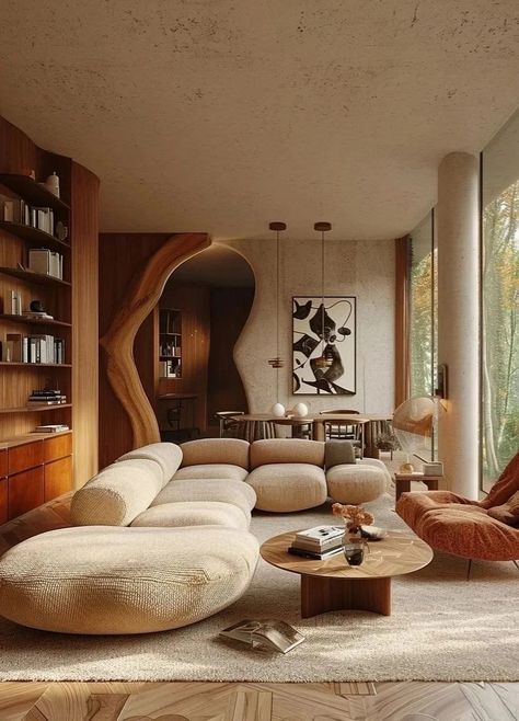 Style Deco, Rustic Living Room, Contemporary Interior Design, Living Room Inspo, Contemporary Living Room, Minimalist Living Room, Luxury Living Room, Contemporary Interior, Modern Living Room