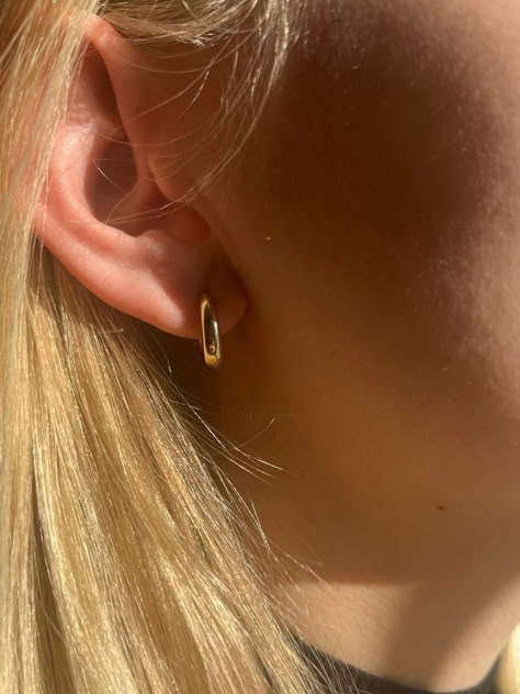 14k Gold Teardrop Hoop Earrings Mini Gold Hoops, Tiny Gold Hoop Earrings, Teardrop Hoop Earrings, Small Gold Hoop Earrings, Small Gold Hoops, Everyday Elegance, Earrings Everyday, Mini Hoop Earrings, New Year New Me