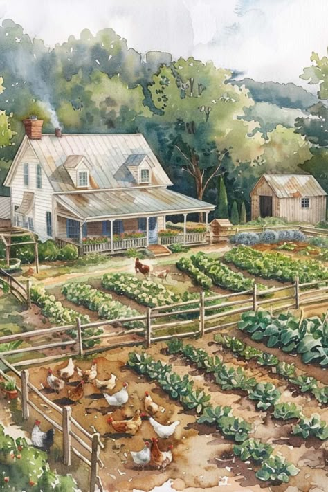 How To Lay Out Your Homestead So It's Beautiful and Efficient Homestead Layout, Homestead Life, Farm Layout, Future Farms, Homestead Farm, Homestead Gardens, Farm Lifestyle, Homesteading Skills, Hobby Farm