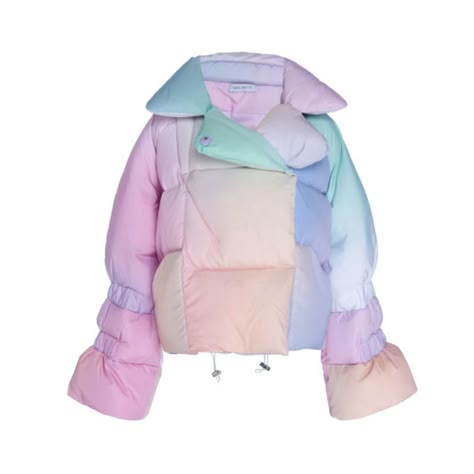 Printed Puffer Jacket, Best Puffer Jacket, Saks Potts, Spring Street Style, Cold Weather Outfits, Global Fashion, Moda Operandi, Pastel Colors, Puffer Jacket