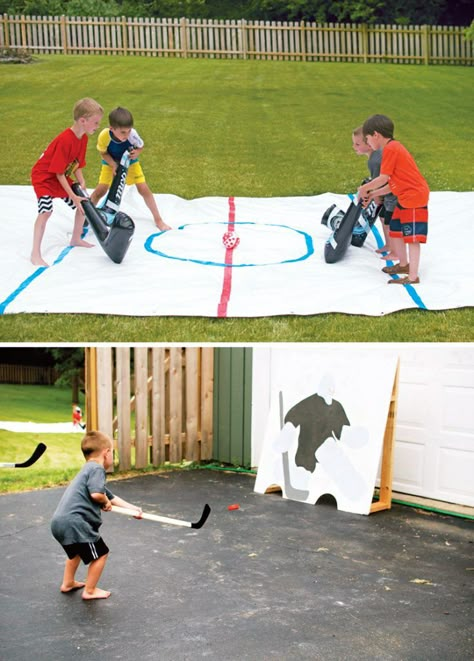 Hockey Birthday Party Ideas, Hockey Party Ideas, Hockey Birthday Party, 1st Birthday Party Games, Glamping Essentials, Hockey Birthday Parties, Hockey Party, Hockey Birthday, Boys Hockey