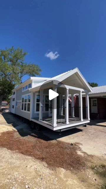 Tiny House Video Tour, Tiny Home Ideas Interiors, Chic Tiny House, 2 Story Tiny House, Tony Home, 12x24 Tiny House, Tiny Mansion, Tiny Homes On Wheels, Lake Property