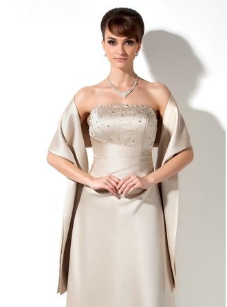 Sheath/Column V-neck Knee-Length Stretch Crepe Cocktail Dress (016237002) - JJ's House Accessories For Prom, Bridesmade Hair, Gold Outfits, Brides Sister, Ruffle Beading, Special Event Dresses, Chiffon Cocktail Dress, Mother Of Bride Dresses, Stylish Wedding Dresses