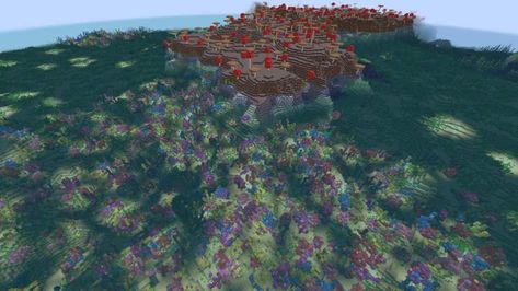 Best Minecraft Mushroom Island Seeds (January 2023) - Pro Game Guides Minecraft Mushroom Island, Minecraft Island Seeds, Mushroom Island, Minecraft Mushroom, Mushroom Seeds, Cool Minecraft Seeds, Jungle Temple, Minecraft Seeds, Island Survival