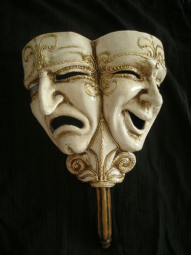 We are just as serious as we are comedic. We take pride in our work but we know how to have fun. Masks Aesthetic, Comedy Mask, Smile Now Cry Later, Comedy Tragedy Masks, Drama Masks, Tragedy Mask, Venice Mask, Venetian Carnival Masks, Mask Aesthetic