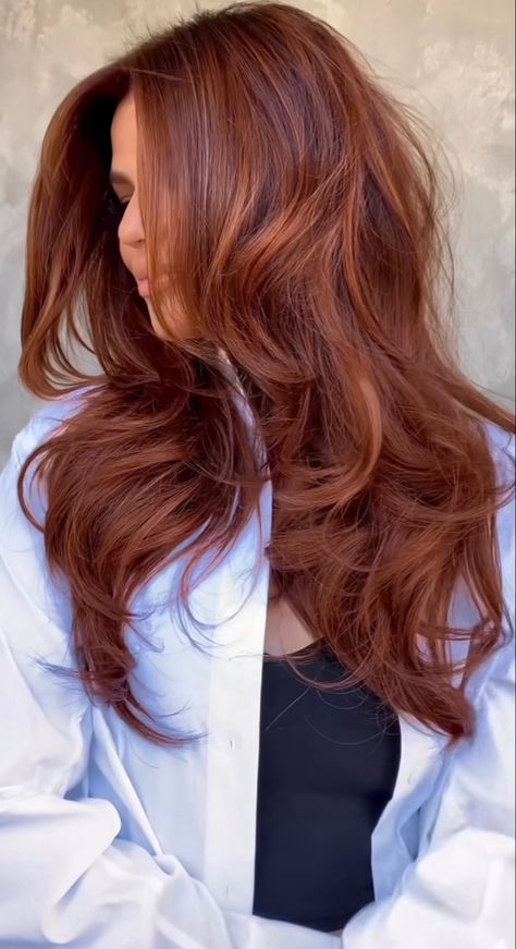 Red Violet Copper Hair, Coppery Auburn Hair, Dark Strawberry Brown Hair, Hair Color For Pink Skin Tone, Medium Red Brown Hair, Dark Amber Hair, Redish Brownish Hair, Cowgirl Red Hair, Soft Auburn Hair Color