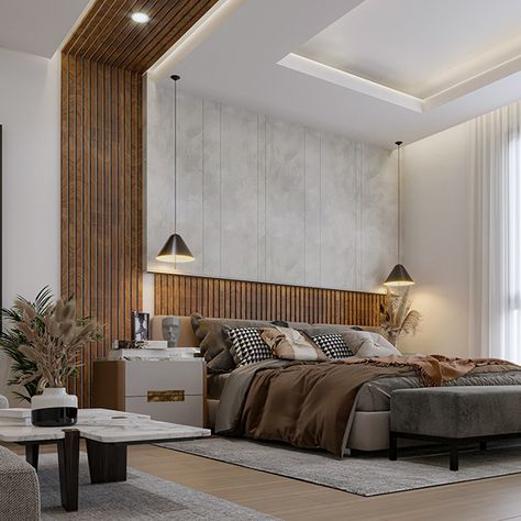 [ M O D E R N ] APARTMENT on Behance Unique Bedroom Design, Emporio Architect, Bedroom Interior Design Luxury, Bedroom Door Design, Ceiling Design Living Room, Modern Bedroom Interior, Ceiling Design Modern, Bedroom False Ceiling Design, Ceiling Design Bedroom