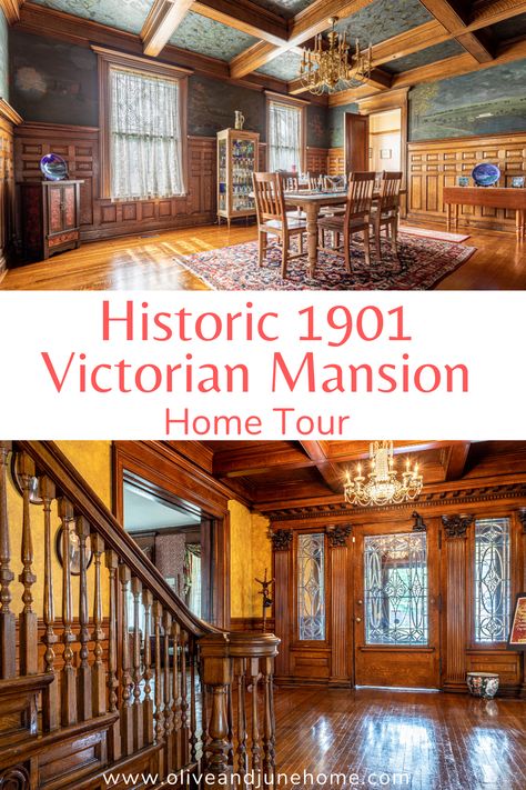 Eastlake Victorian House, Old House Victorian, Victorian Great Room, Victorian Home Ideas Interior, Victorian Home Remodel Interior Design, Victorian House Tour, Victorian Home Addition, Inside Victorian Homes Interiors, 1910 Victorian House