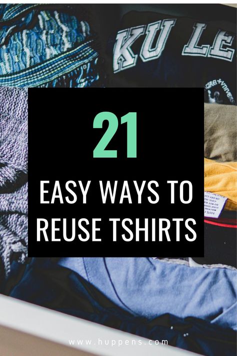 a roundup of 21 of the best ideas, drawn from all corners of the internet. Reuse Tshirts Ideas, T Shirt Crafts Upcycling, Recycled Shirts Ideas, Ideas For Old T Shirts, Crafts With Old Tshirts, Ideas For Old Clothes, Recycling T Shirts Ideas, Old Tee Shirt Ideas Upcycle, Repurpose Tshirt Ideas