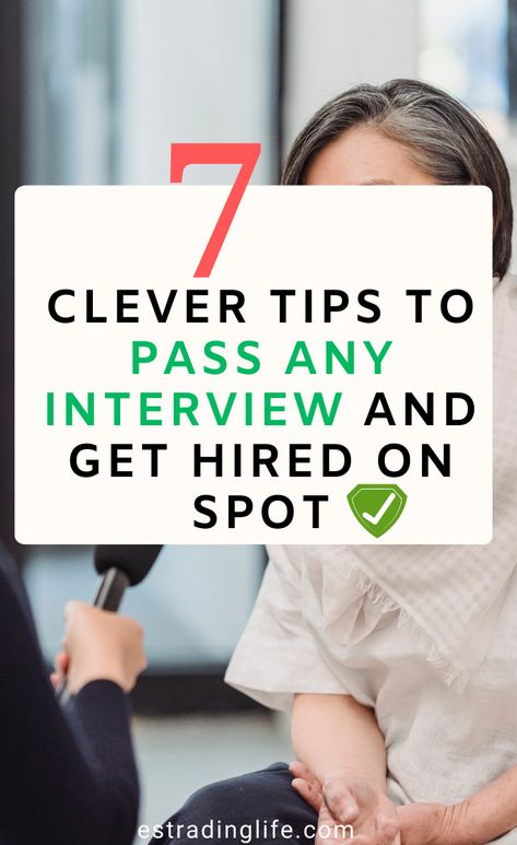 The secret to passive any interview lies in the preparation. If you want to ace your interest and get hired fast, here are 7 important tips to prepare for any interview and get the job. | Job interview | Job interview tips | Pass interview | How to prepare for an interview | Online jobs | Interview secrets | Get hired fast Prepare For Interview, Ace An Interview, Hr Interview Questions, Job Analysis, Job Interview Preparation, Attracting Money, Interview Dress, Common Interview Questions, Interview Answers