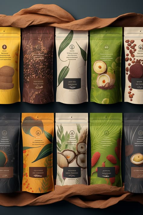 Custom Eco Friendly Food Packaging Company | Myerton Packaging Australia Eco Friendly Food Packaging Ideas, Sustainable Packaging Design Food, Best Packaging Design Food, Eco Food Packaging, Healthy Products Packaging, Eco Friendly Packaging Food, High End Food Packaging, Food Product Packaging Design, Granola Packaging Ideas