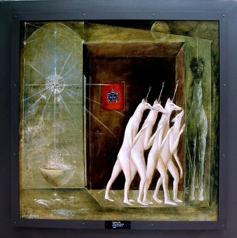 Leonora Carrington. El piso 4706. Leonora Carrington Art, Leonora Carrington, Istoria Artei, Max Ernst, Rene Magritte, Mexican Artists, Joan Miro, Arte Inspo, 판타지 아트