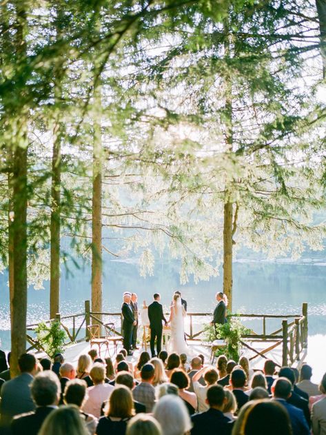 Forest Wedding Venue, Summer Camp Wedding, New York Wedding Venues, Camp Style, Wedding Spot, Country Chic Wedding, Camp Wedding, Inexpensive Wedding Venues, Lake Wedding