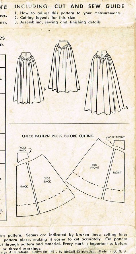 Patron Vintage, Sew Ins, Diy Blouse Pattern, Mccalls Sewing Patterns, 자수 디자인, Sewing Design, Diy Sewing Clothes, Drafting Patterns, Clothes Sewing Patterns