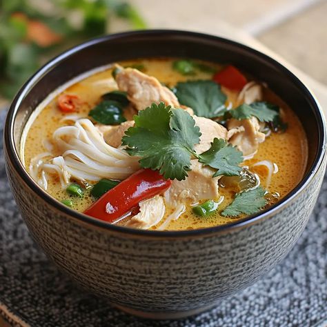 Coconut Chicken Soup (Tom Kha Gai) – PHUIIS BLOG Instant Pot Tom Kha Gai Soup, Tomkhagai Soup, Thom Kha Soup, Tom Yum Gai, Tom Kha Gai Soup, Tom Kha Soup, Coconut Chicken Soup, Rotisserie Chicken Soup, Tom Kha Gai