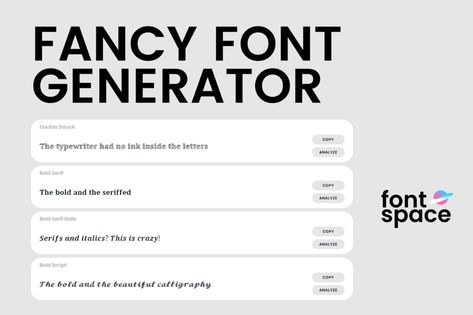 Looking for a font generator? ✓ Click to learn more about how to use our free font and text changer online. Copy and paste your custom fonts today for free! Tattoo Font Generator Free, Apps For Fonts, Text Styles Fonts, Tattoos Alphabet, Letters Alphabet Fonts, Cool Alphabet Letters, Font Generator Free, Fonts For Graphic Design, Fonts Copy And Paste