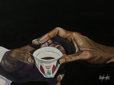 Ethiopian Coffee Ceremony, Coffee Ceremony, Ethiopian Coffee, Coffee, Art